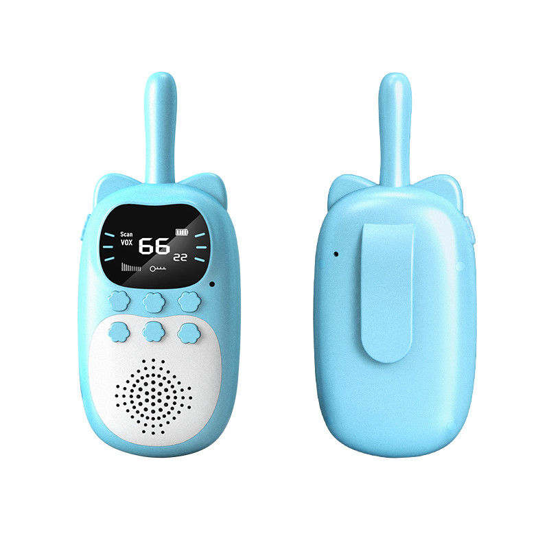 20 canali di archiviazione walkie-talkie portatile per bambini 3 km ABS plastica telecomando giocattolo