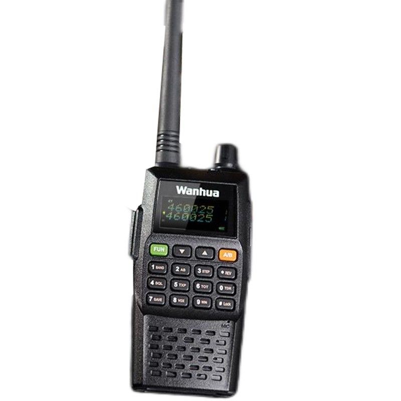 Lancia Wanhua VHF Dual Band Two Way Radio Perfetto per KTV a 7.2V di tensione operativa