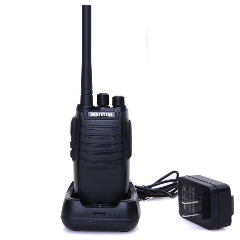 Utilizzo all'aperto HTD815 Walkie Talkies con batteria da 3500mAh e design nero