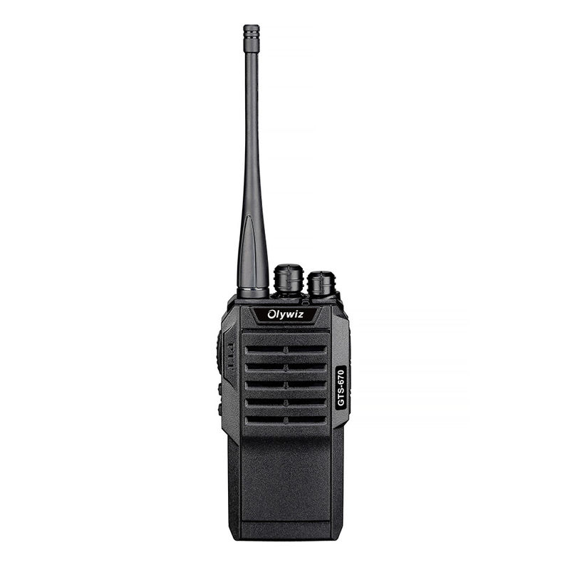 Capacità della batteria 2000mAh Walkie Talkie a doppia banda per hotel e esterni 5W 400-470MHz