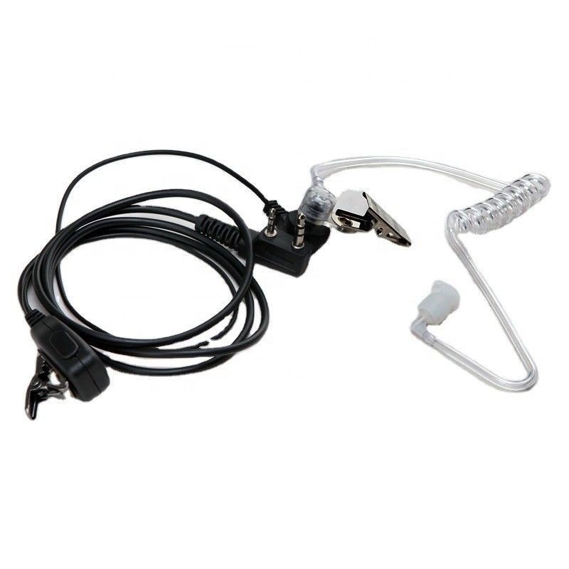 OEM Logo PTT Air Acoustic Tube Earphone per Walkie Talkie Portable Radio Headset