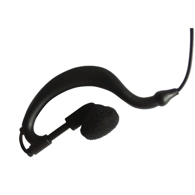G Shape Ear Hook Earphone Handsfree In-Line Ptt Headset per la comunicazione walkie-talkie