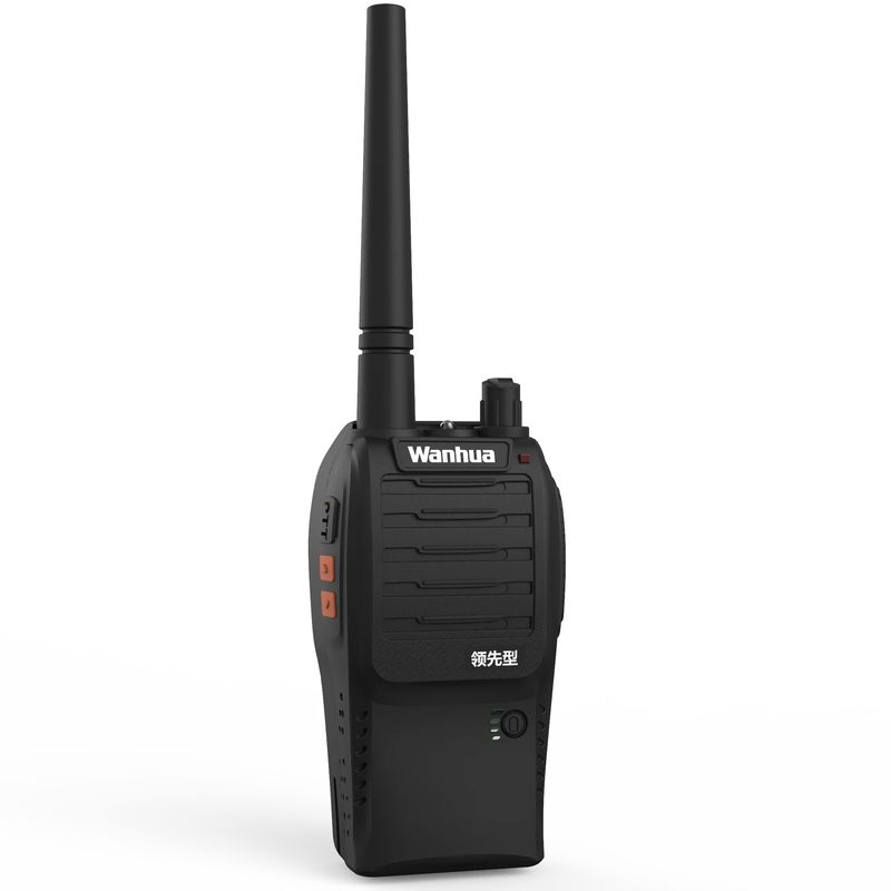 Wanhua S6 Black 4G POC Walkie Talkie con batteria Li-ion da 3,7 V e doppia banda UHF/VHF