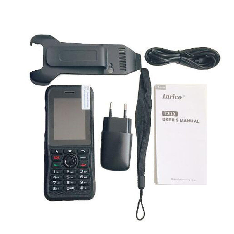 Rete 4G Radio a due vie Zello T310 Rugged 4G Poc Cellulare con tastiera piccola da 2,4 pollici