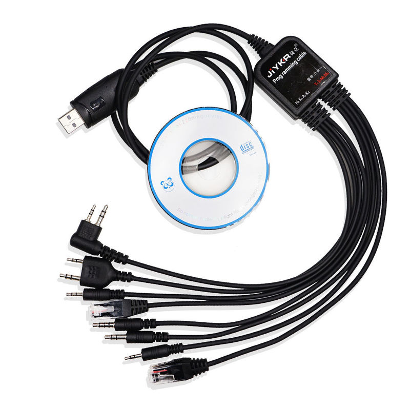 Cable di programmazione USB multifunzione 8 in 1 per Baofeng UV5R UV82 TYT Yaesu Walkie Talkie