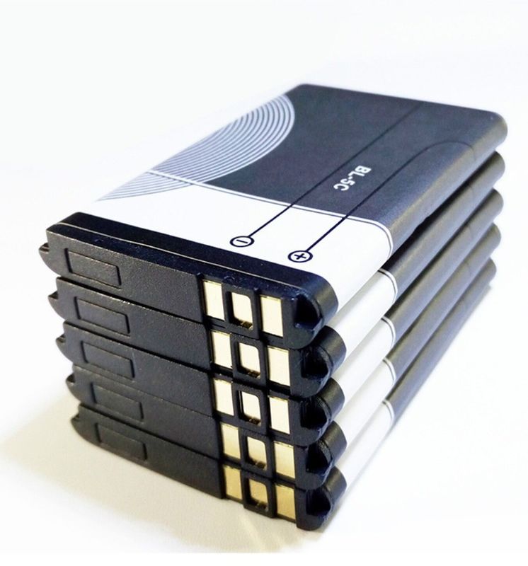 Batteria al litio sostitutiva di lunga durata BL5C 4C 1200mAh per batterie agli ioni di litio Nokia BL-5C