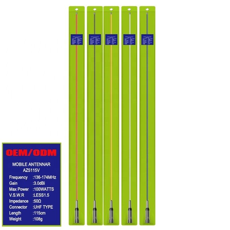 Antenna radio mobile 136-174/403-480MHZ FM Broadcast Ham Radio a due vie per le esigenze di auto