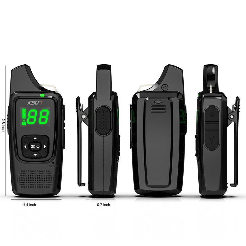 Tipo terminale portatile Radio bidirezionale KSUN V6 Display nascosto UHF Wireless Portable PTT