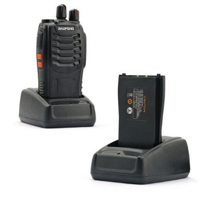 Original Baofeng BF 888S Walkie Talkie Rango di frequenza 400-470Hz Con portacarica