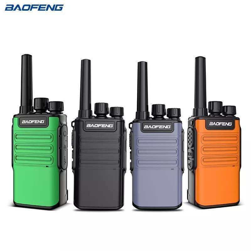 2024 Baofeng Mini BF-V8 Two Way Ham CB Radio Handheld Grigio Verde Arancio Intercom