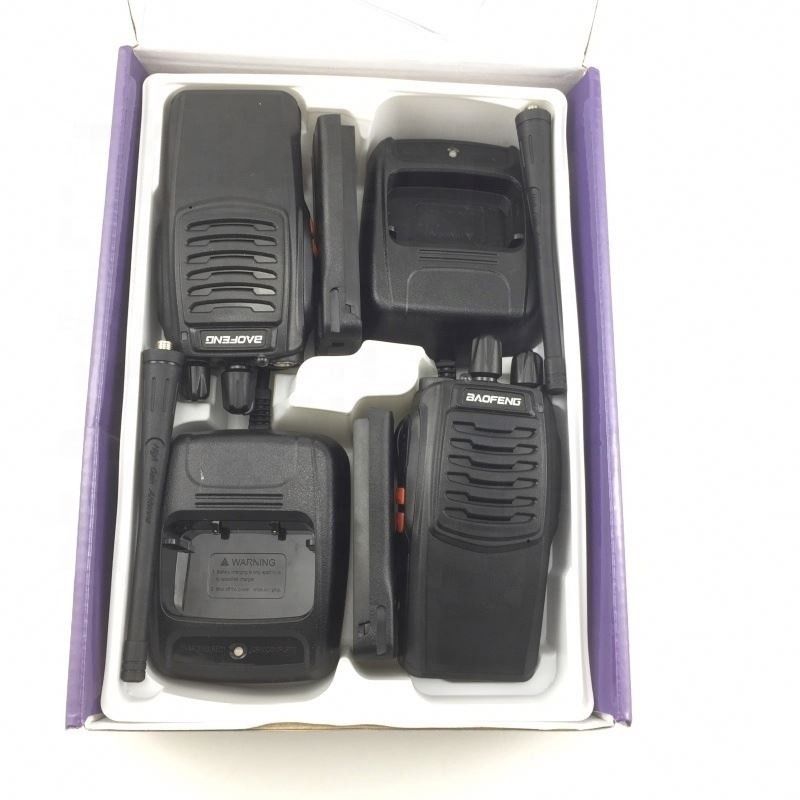 Tipo Walkie Talkie Comunicazione senza fili portatile Radio bidirezionale per VHF UHF Dual Band