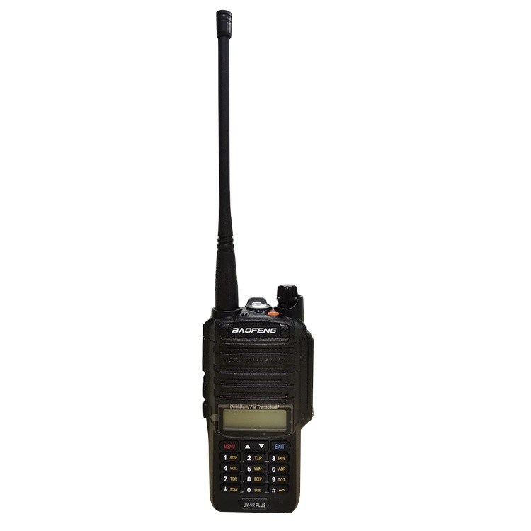 Baofeng UV-9R PLUS 8W a doppia banda walkie-talkie portatile per 100 miglia di distanza