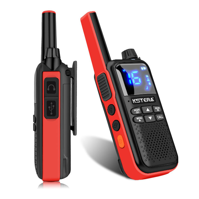 Approvato CE KST AT100 Walkie Talkie impermeabile con auricolare a denti blu per T82 T80 T62