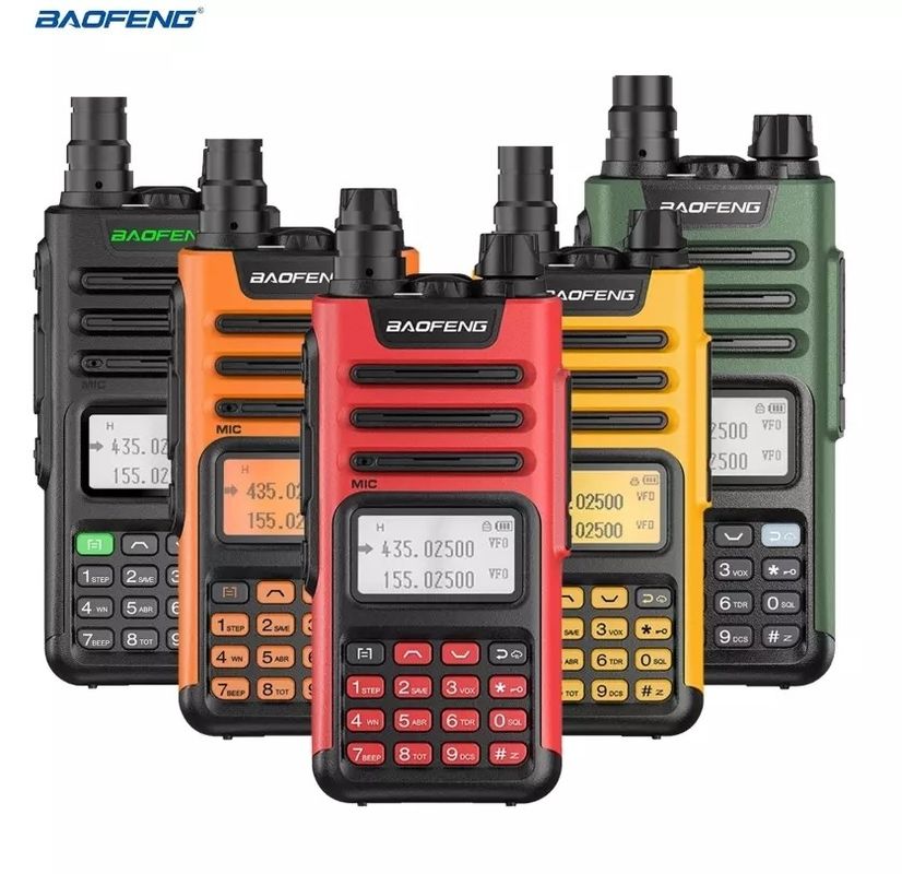 Radio UV13 Pro a due vie GMRS 136-174/400-520MHz Walkie Talkie con caricabatterie di tipo C