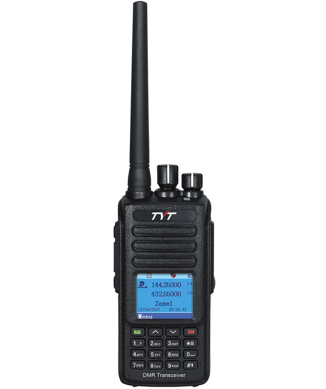 DMR doppia banda IP67 GPS impermeabile opzionale 100000 Contatti 131mm*61mm*36mm Radio digitale