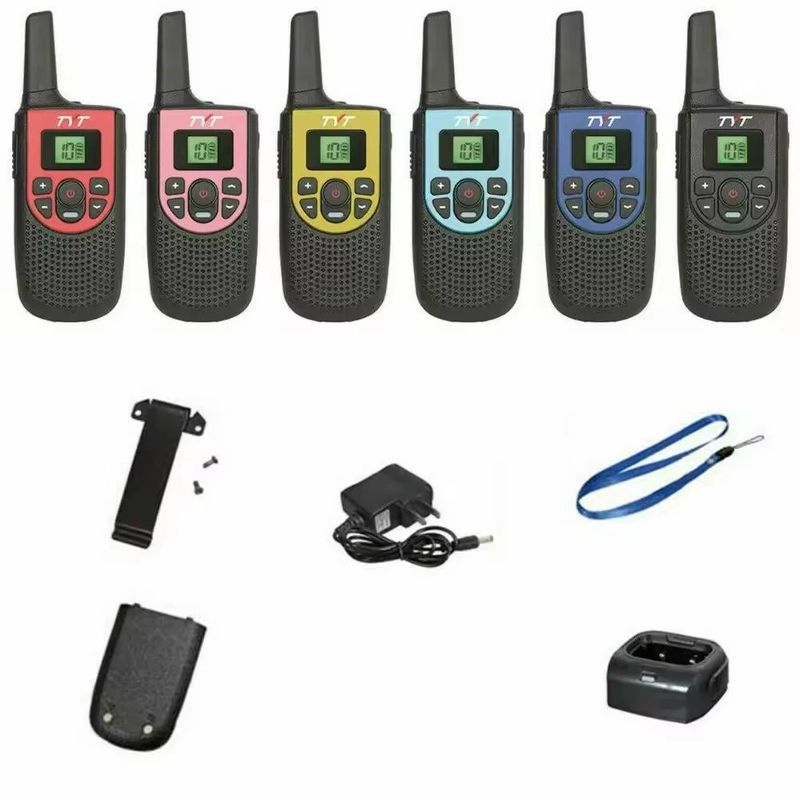 Prodotti nel 2024 Walkie Talkie Charger Radio PMR446 con potenza di uscita di 8 Watt 110*55*32mm