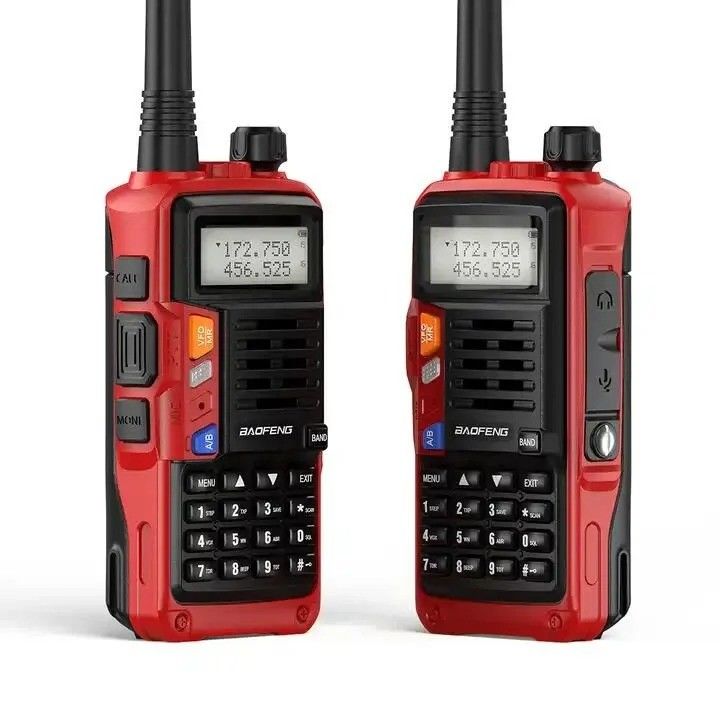 Capacità della batteria 2200mAh UV-S9plus walkie-talkie portatile per frequenza VHF UHF nel 2024