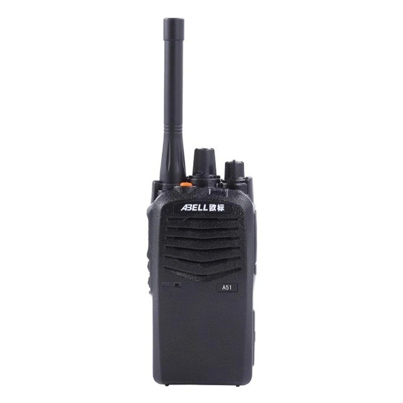 Intervallo di comunicazione 0-8km IPX5 Livello di resistenza all'acqua Abell A51 Tdma Dual Time Slot Walkie Talkie