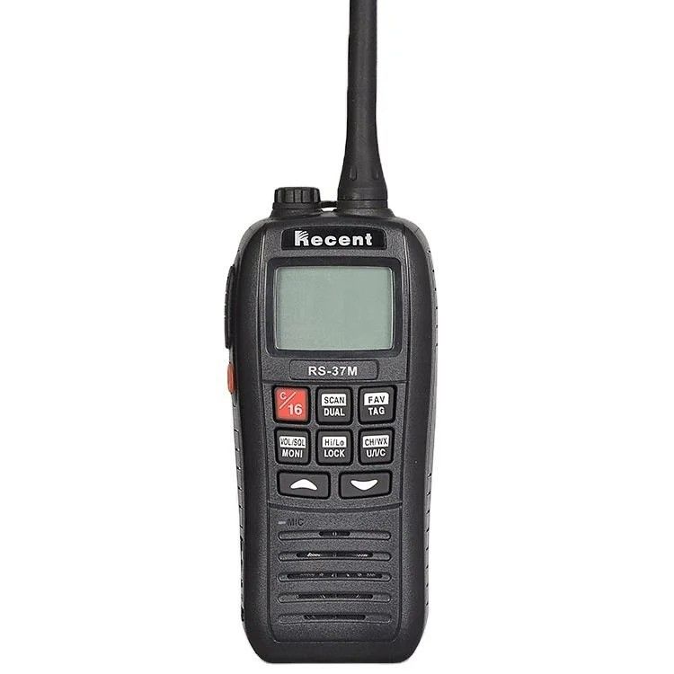 Recenti RS-37m IP67 impermeabile 5W VHF 2 Way Long Range Walkie Talkie Radio Marina