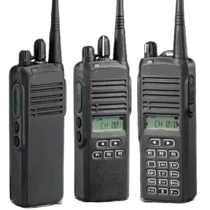 122 X 55 X 35.5 mm Radio portatile bidirezionale VHF / UHF Intercom con batteria Li-on inclusa