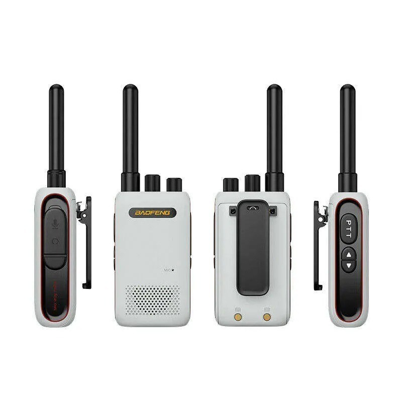 Ham walkie talkie Baofeng Bf-358 Mini Dual Band Mobile Handheld UHF Rechargeable Kids Walkie Talkies nel 2024