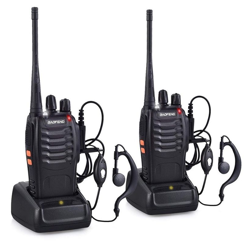 Tipo terminale walkie-talkie portatili radio UHF Bf-888s diretto per il raggio di comunicazione da 0 a 10 km