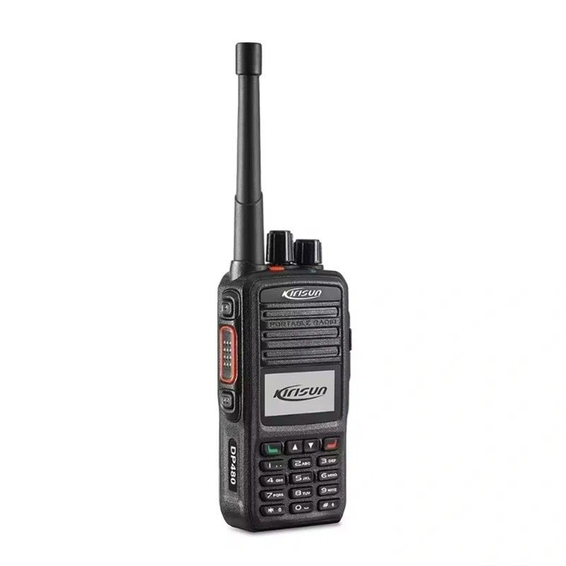 136-174MHz/400-470MHz gamma di frequenza diretta DMR Radio portatile per esigenze aziendali