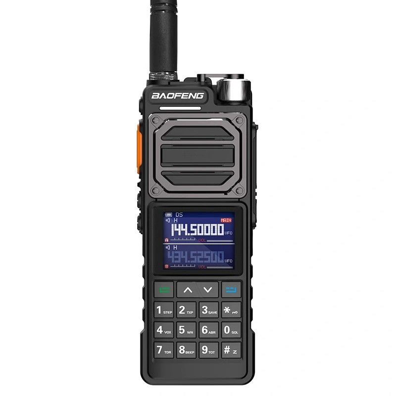 UV-25L Walkie Talkie a grande schermo a colori con funzione VOX e 4 batterie AAA richieste