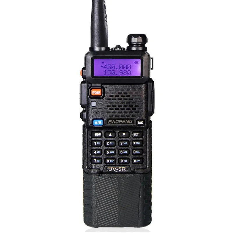 5 - 10 km di raggio di comunicazione di allarme di emergenza a doppia banda GMRS walkie-talkie radio bidirezionale per esterni