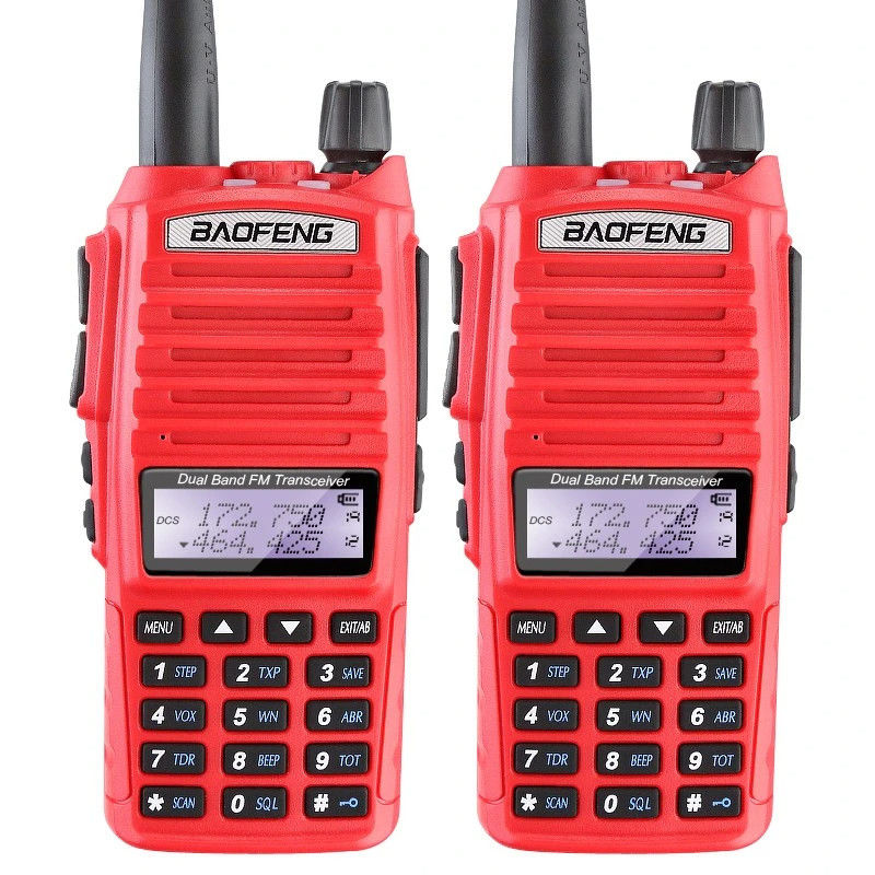 Funzione VOX e canale di archiviazione 16CH VHF a doppia banda walkie-talkie portatile senza fili