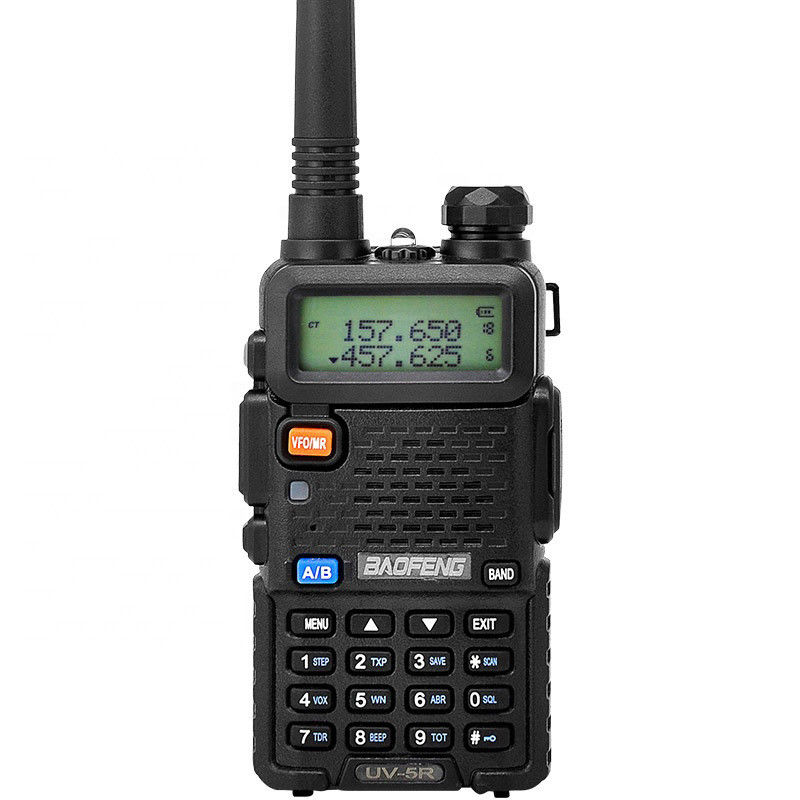 128 Canali Baofeng UV-5R Walkie-Talkie Acqua resistente 5-10KM Range VHF UHF Frequenza