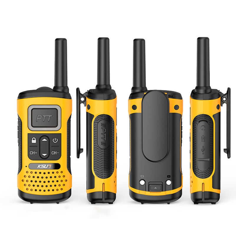 Portatile UHF KSUN GZ32 PMR FRS Licenza Radio a due vie gratuita con funzione di decodifica clone
