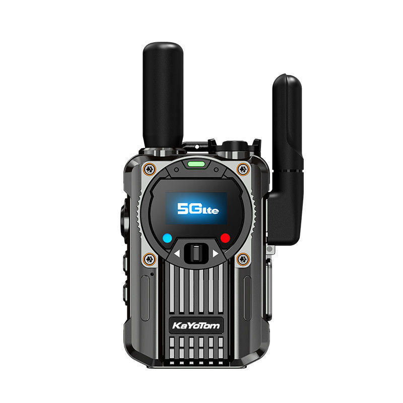 4G POC walkie-talkie in lega di zinco con funzione radio FM e supporto PTT esclusivo