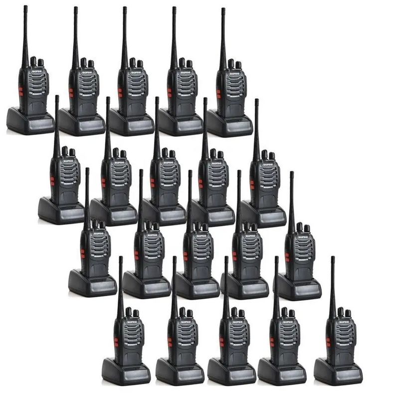 BF-888S Baofeng 5W Walkie Talkie con batteria da 1500mAh e tipo di frequenza UHF